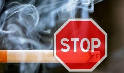 How is otorkinism cleaned in the rejection of smoking