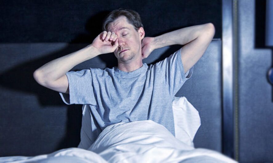 Insomnia when rejecting smoking