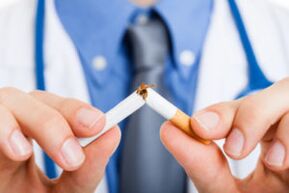 Smoking cessation and health problems